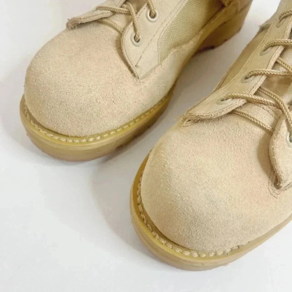 Addison Men's US Army Military Tan Suede Combat Boots Goretex Size 8.5 - Picture 11 of 11